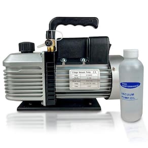 Bomba Vácuo Refrigeração Automotiva 6cfm Duplo Estágio 1-2hp