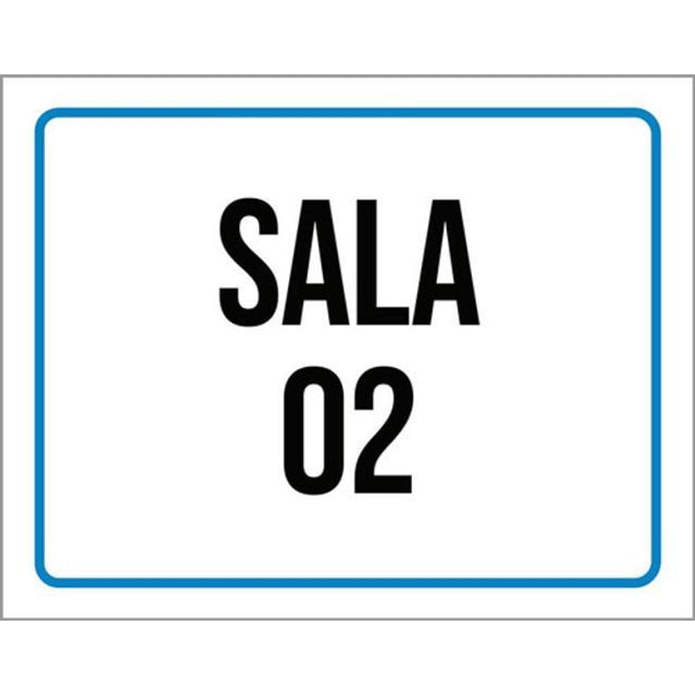 Kit 3 Placas Sala 02