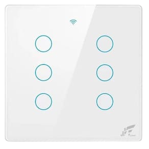 Interruptor Inteligente Smart Touch Jwcom 6 Botões Tuya 4X4