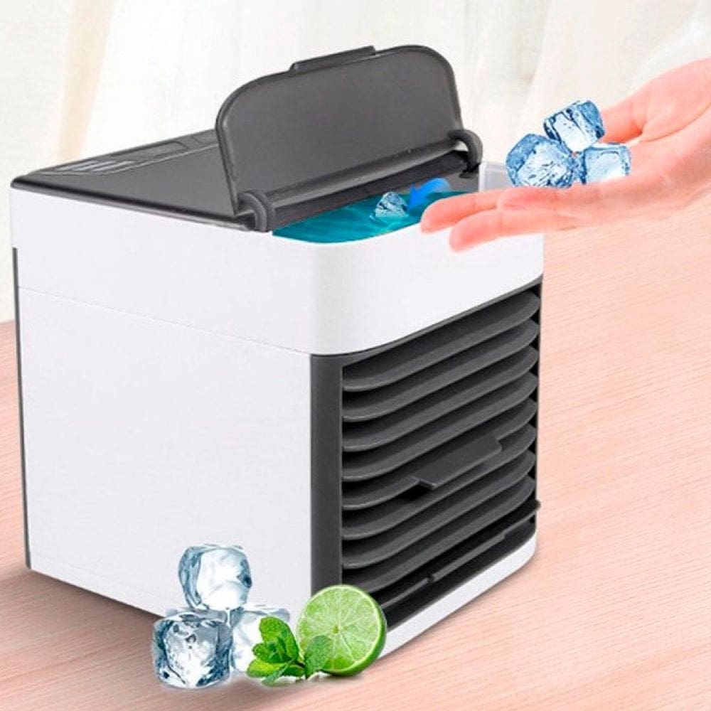 Ar Condicionado Portátil Mini Usb Ventilador Ambientes