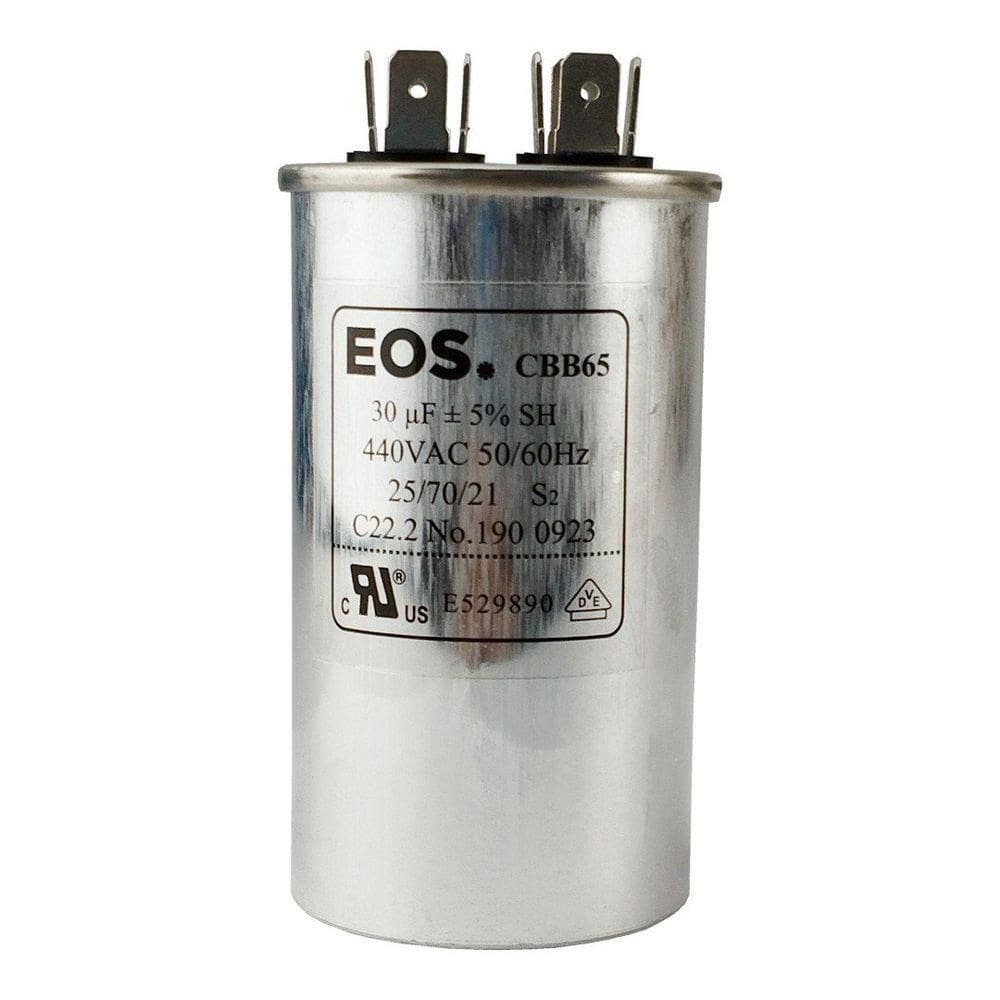 Capacitor 30 Uf 440v único