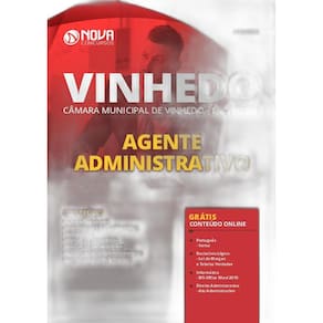 Apostila Câmara Vinhedo Sp - Agente Administrativo