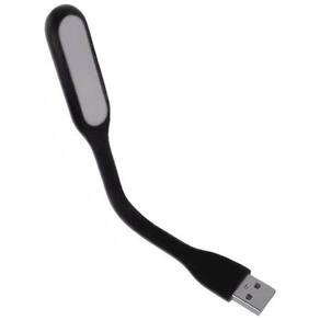 Luminária de Led USB 5V 1.2W 5 Leds Preto 15g 169x18x9mm