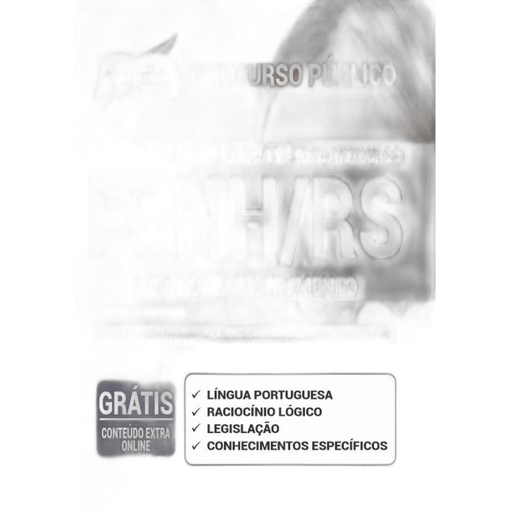 Apostila Fsnh Fundação Saúde Rs - Agente De Atendimento
