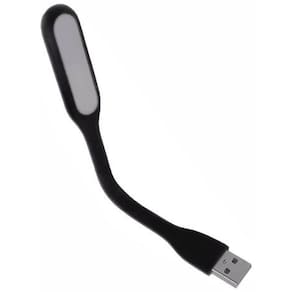 Luminária de Led USB 5V 1.2W 5 Leds Preto 15g 169x18x9mm
