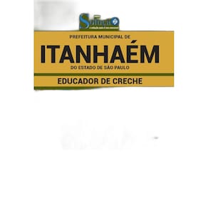 Apostila Prefeitura Itanhaém Sp - Educador De Creche
