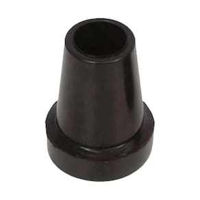 Ponteira De Borracha De Muleta 7/8 Preto