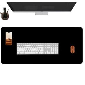 Tapete Mesa Gamer 100X40 Deskpad Extra Grande + Apoio Copo