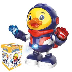 Dancing Astropato Boneco Anda Dança Mexe Os Braços Luz E Som