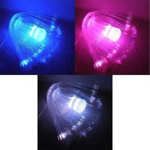 Pisca Pisca Natal Fibra Otica Agua Viva Rgb Festa Bivolt