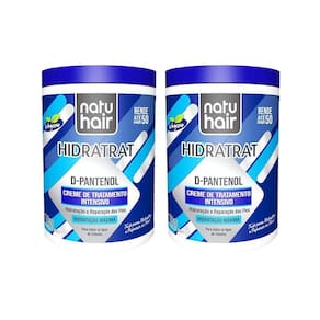 Creme De Tratamento Natuhair 1K D-Pantenol - Kit Com 2Un