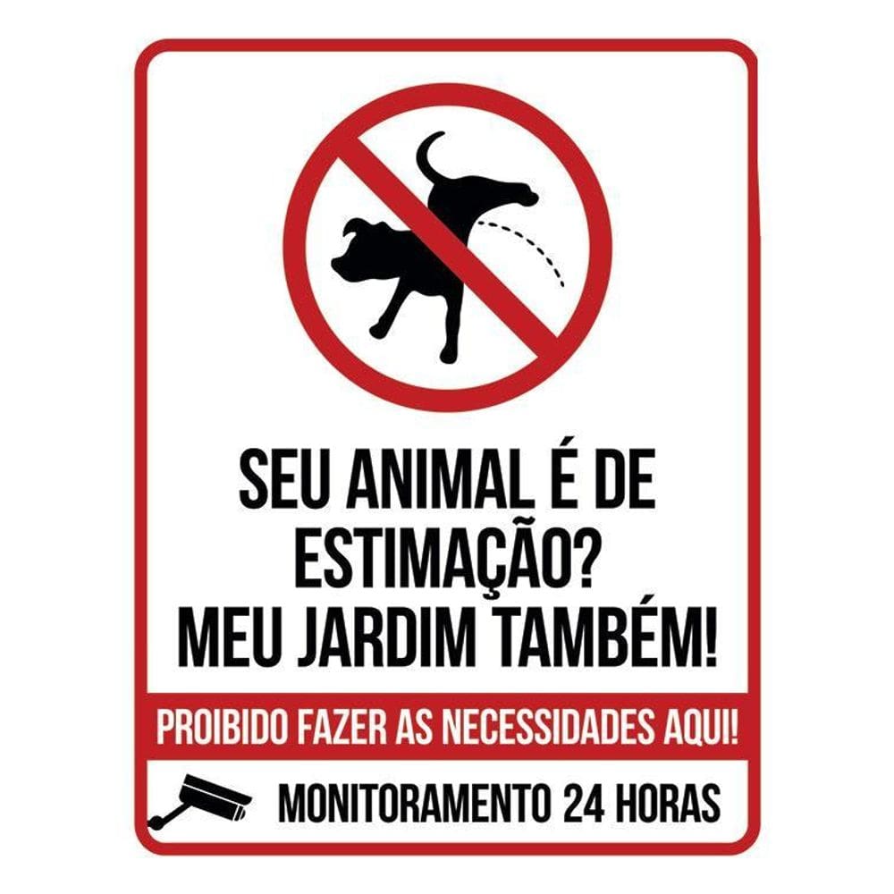 Kit 3 Placas Atenção Respeitar Distância Mínima De 1 Metro