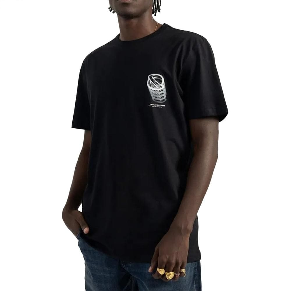 Camiseta Lost Saturn UV SM25 Masculina Preto