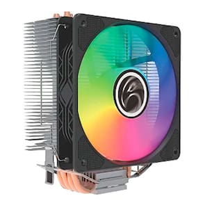 Air Cooler Brazil Pc, 4 Heatpipe, Led, 150W, Preto - Cl-Sa01