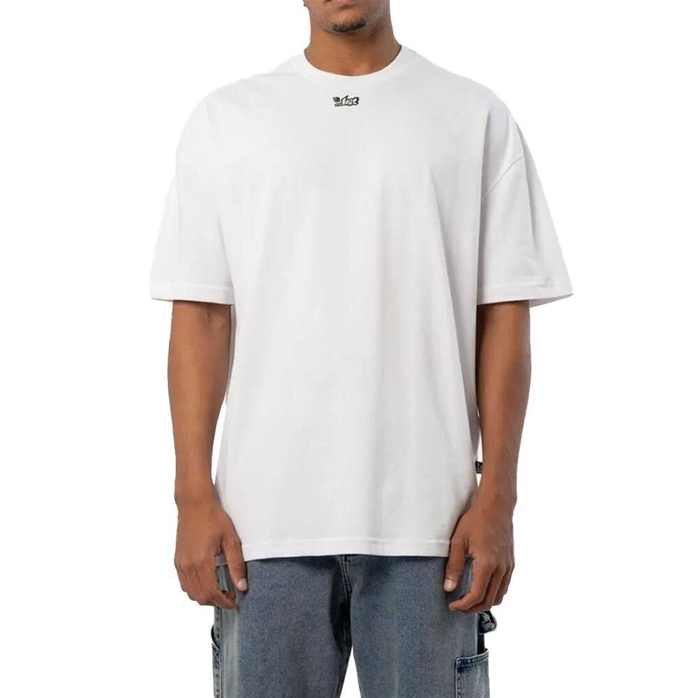 Camiseta Lost Psicodelic Mushroons SM25 Masculina Branco