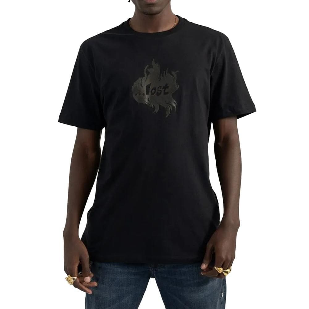 Camiseta Lost Lost Flames SM25 Masculina Preto