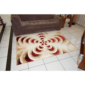 Tapete Veludo 2.00m X 2.50m Marbella Moderno Lotus Rayza