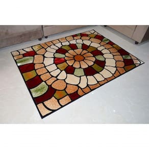 Tapete Veludo 1.50m X 2.00m Marbella Moderno Catedral Rayza