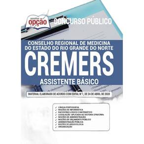 Apostila Concurso Cremers - Assistente Básico