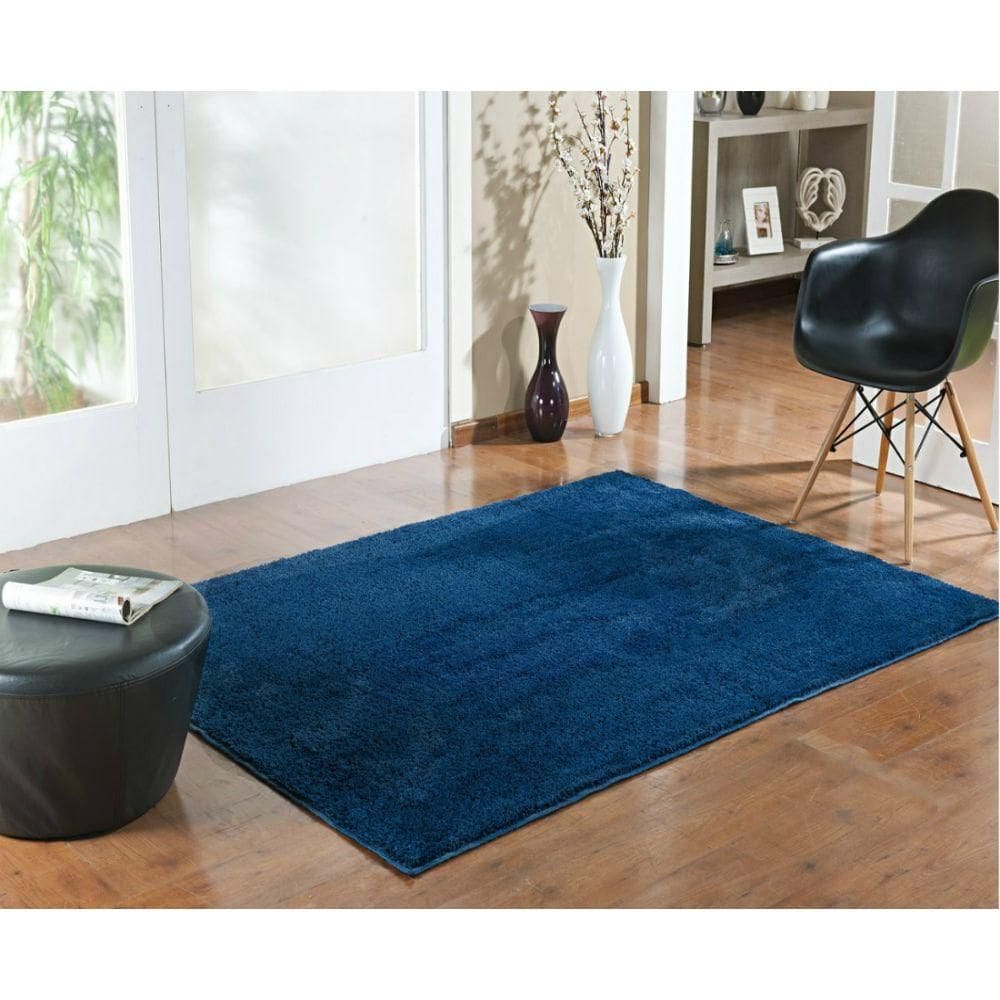Tapete Esc. 1,50 X 2,00 Antider. Azul Jeans Classic