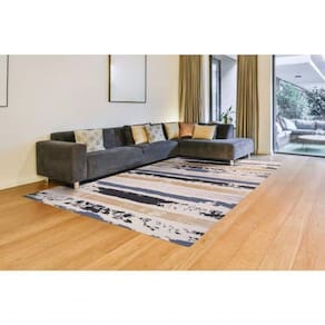 Tapete Turco Sala Nilo Des.03 Azul E Bege - 300x400cm