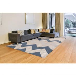 Tapete Turco Sala Nilo Des.05 Azul E Bege - 250x300cm