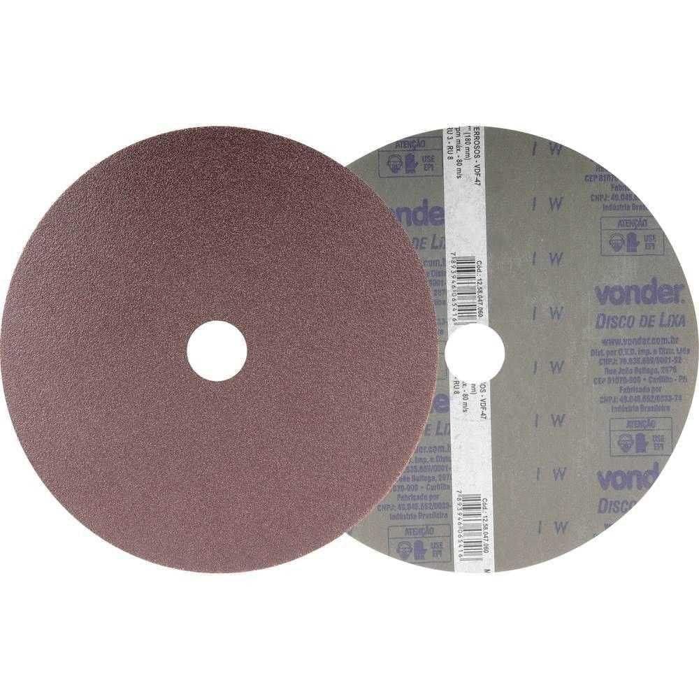Disco Lixa 36 Pq - Vonder Sem Variação único