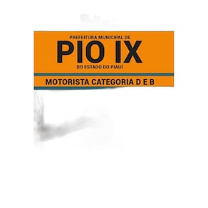 Apostila Prefeitura Pio Ix Pi - Motorista Categoria D E B