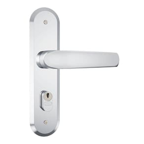 Fechadura Externa Novara 1801-09 Cromado Inox - Stam
