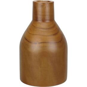 Vaso Decorativo Enfiete Casa Aparador Home&co Madeira 25x15x15cm Natural