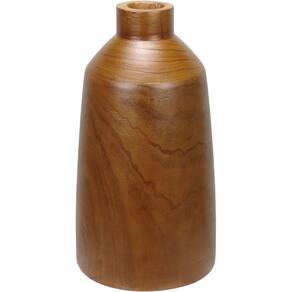 Vaso Decorativo Enfeite Casa Aparador Home&co Madeira 41x22,5x22,5cm Natural