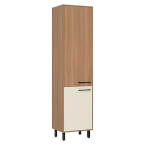 Paneleiro 55cm Com 2 Portas Havana Multimóveis Cr20313 Rovere/champanhe