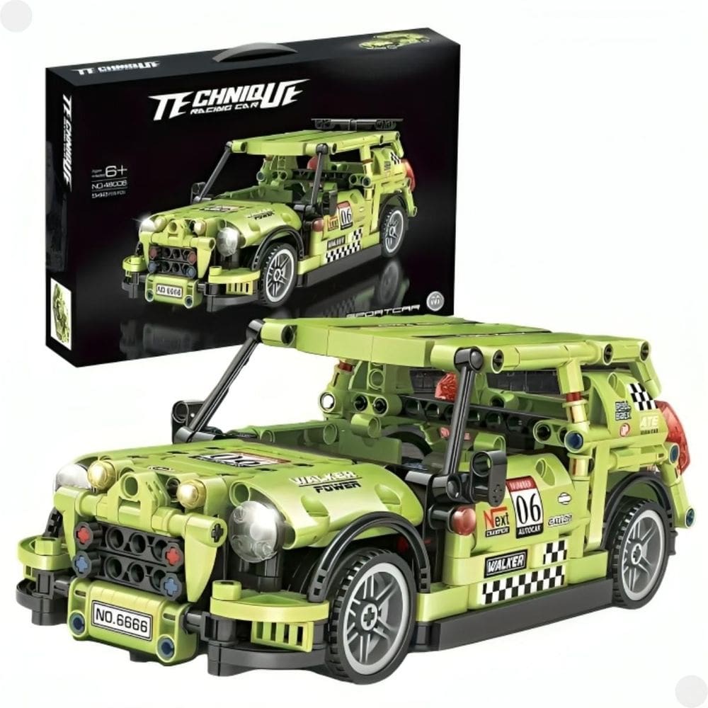 Carro Esportivo Bloco De Montar Technique 48006 - Castela