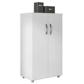 Armário Multiuso Rosana 2 Portas Branco Ajl