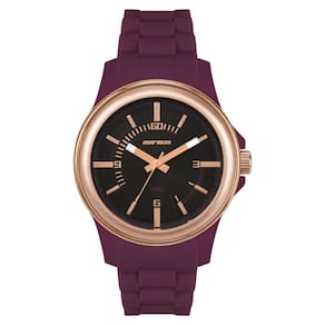 Relógio Mormaii Feminino Ref: Mo2035lu/8n Esportivo Analógico Roxo