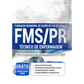 Apostila Concurso Fms Pr - Técnico De Enfermagem