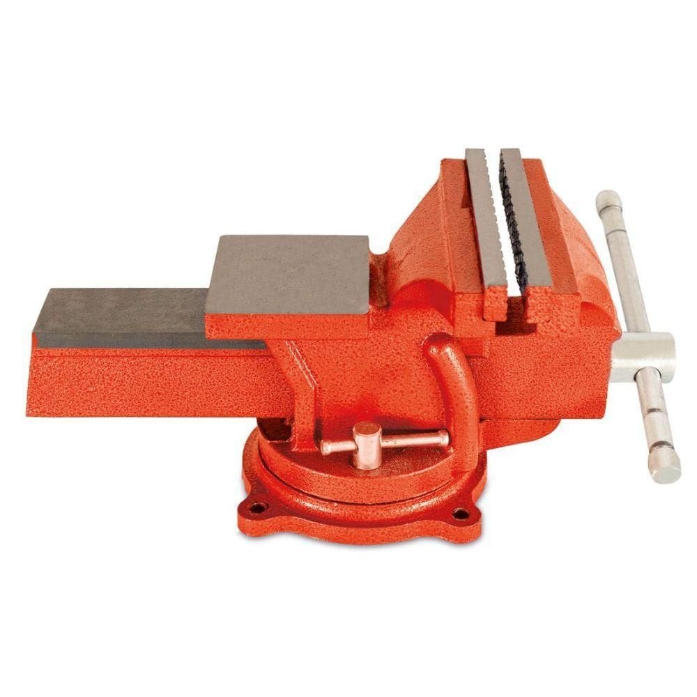 Morsa De Bancada Com Base Giratória, Ref.8 - Abertura 168mm - Noll