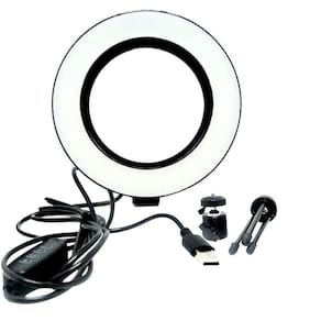 Luz E Iluminador Ring Light 6 Polegadas Led Usb Led De Mesa