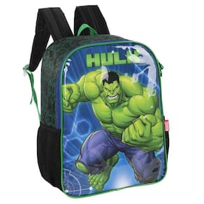 Mochila Escolar Hulk Bolsa Reforçada Infantil Juvenil Adulto