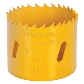 Serra Copo Bi-metalica 54 Mm 2.1-18" Tramontina Com Dentes Em Aço Rapido Hss