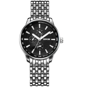 Relógio Feminino Moda Luminoso Pulseira Em Inoxidável