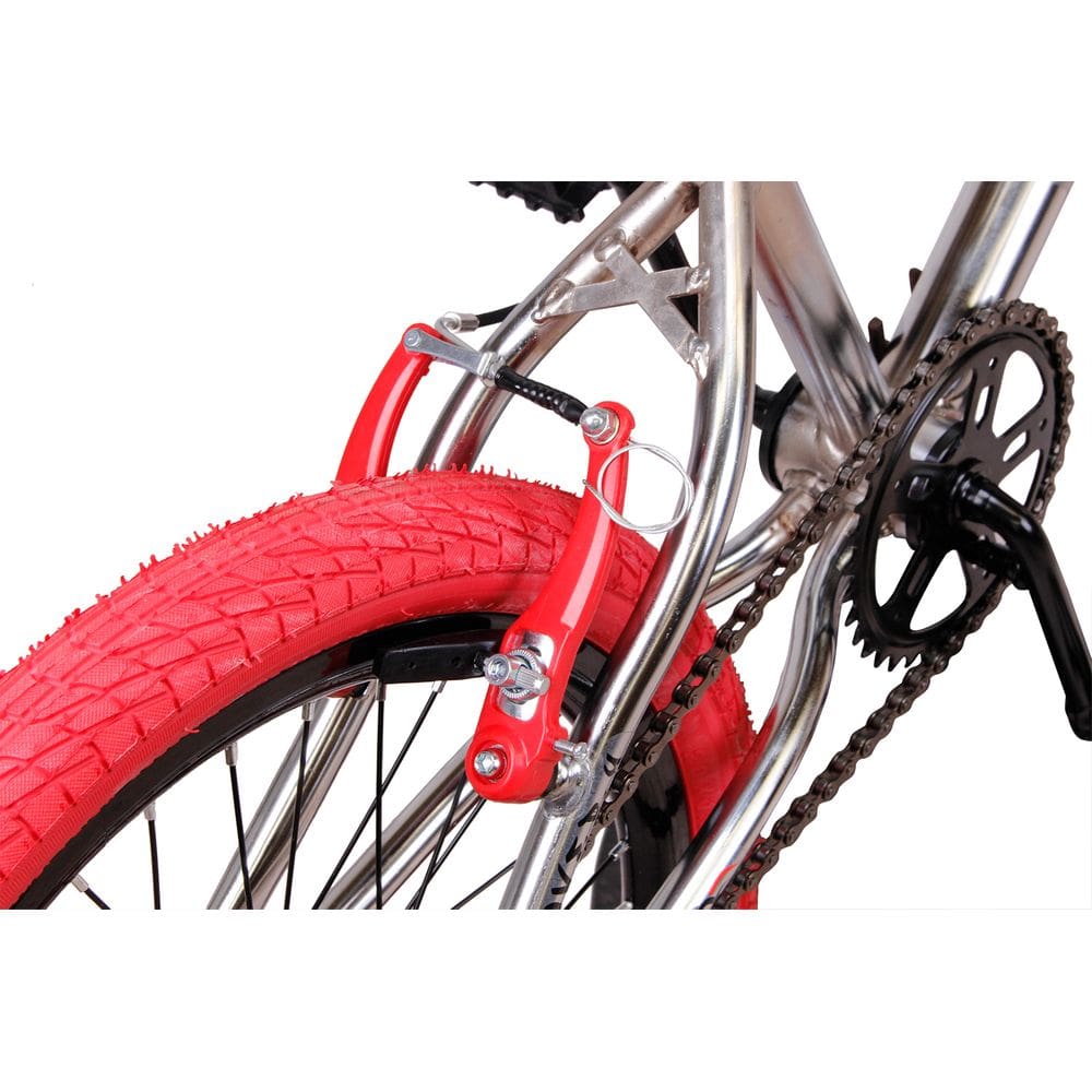 Bicicleta Aro 20 BMX STX Cromada | Casas Bahia