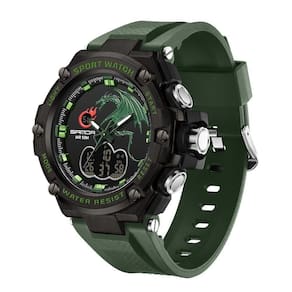 Relógio Sanda Esportes Militar Cronômetro Display Duplo M50