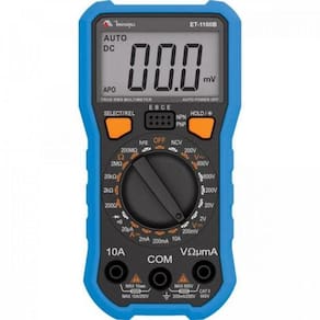 Multimetro Digital Et-1100b Azul-preto Minipa