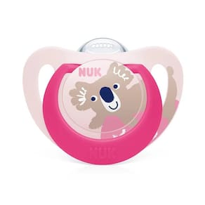 Chupeta NUK Star Girl Silicone 6-18 Meses