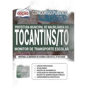 Apostila Maurilândia Do Tocantins To - Monitor De Transporte