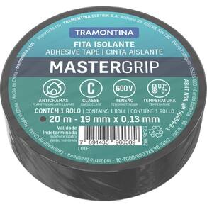 Fita Isolante Classe C 0,13X19 Mm Tramontina Preta 20 M
