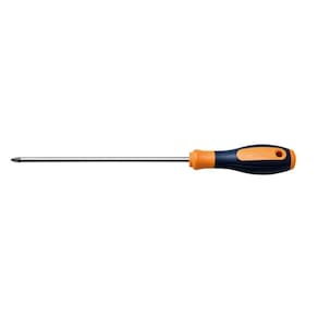 Chave De Fenda Ponta Cruzada Em Aço Cromo Vanadio 5x200 Mm (3-16x8) Tramontina Pro