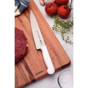 Faca Para Carne 8" Lâmina Aço Inox Cabo Branco Tramontina Tramontina