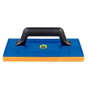 Desempenadeira Plástica Com Base Espuma Tramontina Sem Dentes Com Cabo Plástico Tramontina